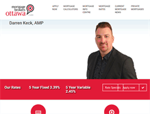 Tablet Screenshot of darrenkeck.ca